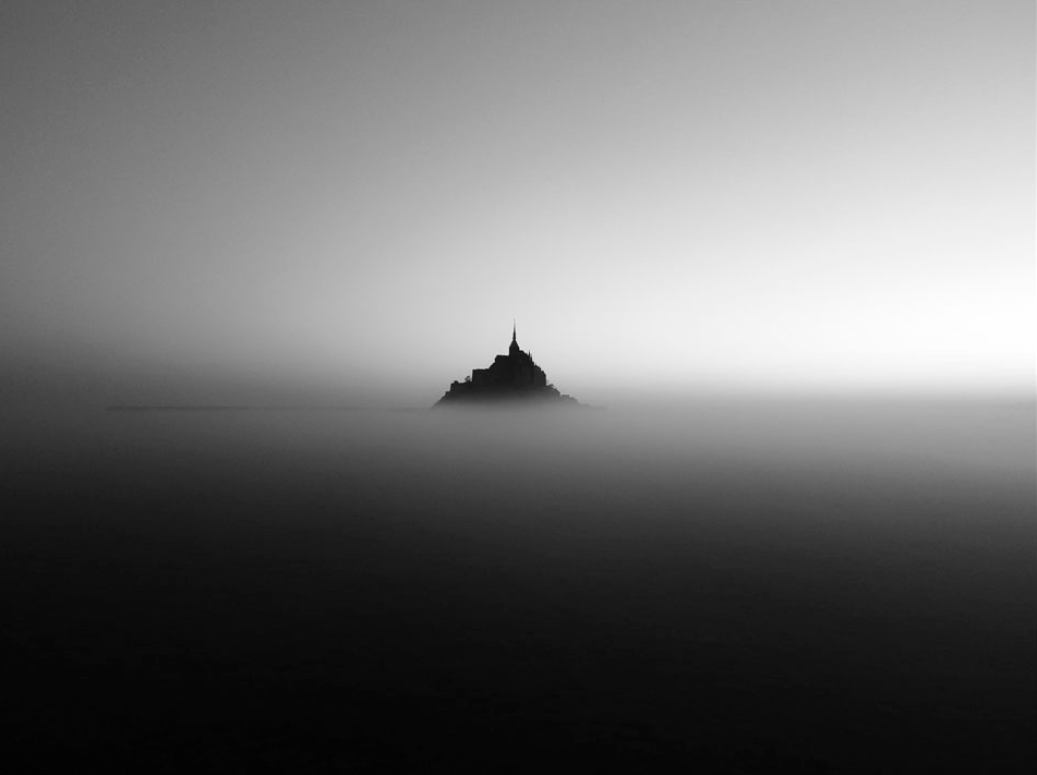 The Mont-Saint-Michel in Normandy in France.