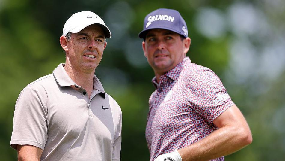 Rory McIlroy and Keegan Bradley