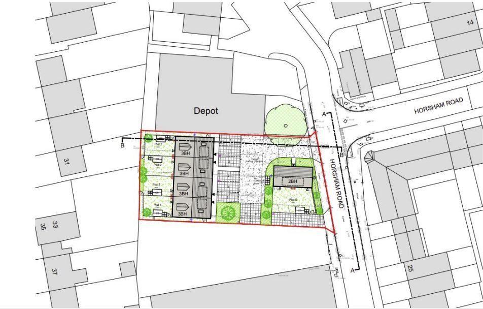 Plans for the new homes