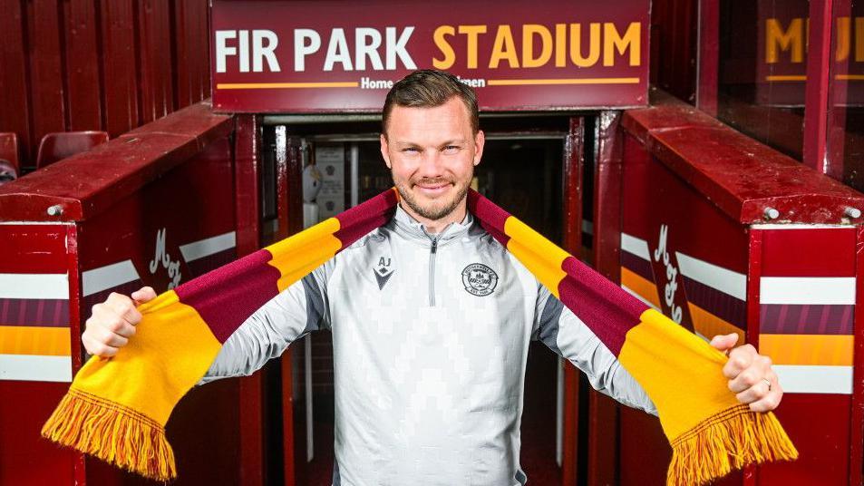 New Motherwell manager Alfred Johansson