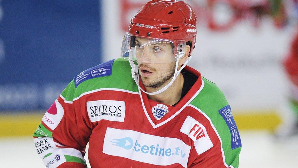 Joey Martin of the Cardiff Devils