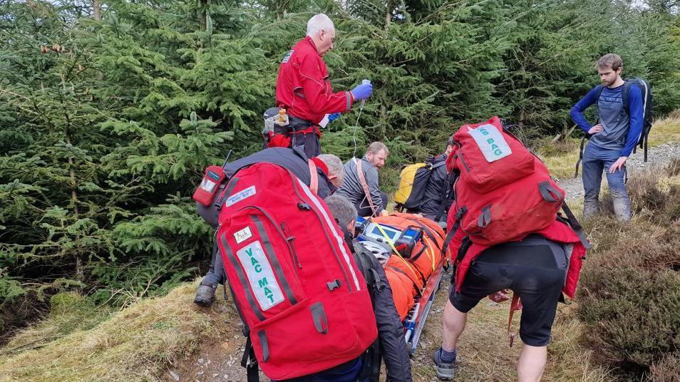 Roger Moffatt's rescue in Whinlatter Forests