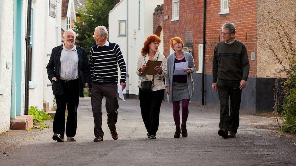 Volunteers assess Grade II listed buildings