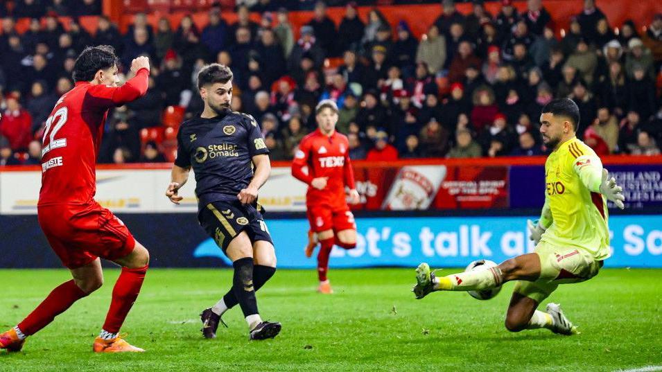 Aberdeen v Hearts