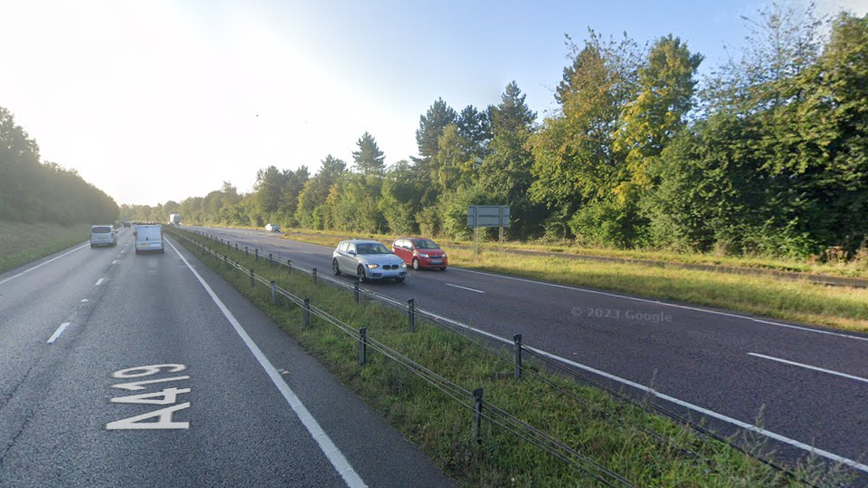 The A419 in Wiltshire