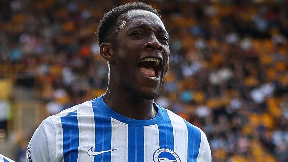 Danny Welbeck celebrates