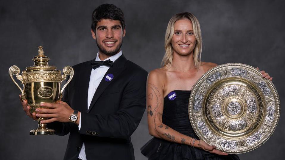 Carlos Alcaraz and Marketa Vondrousova