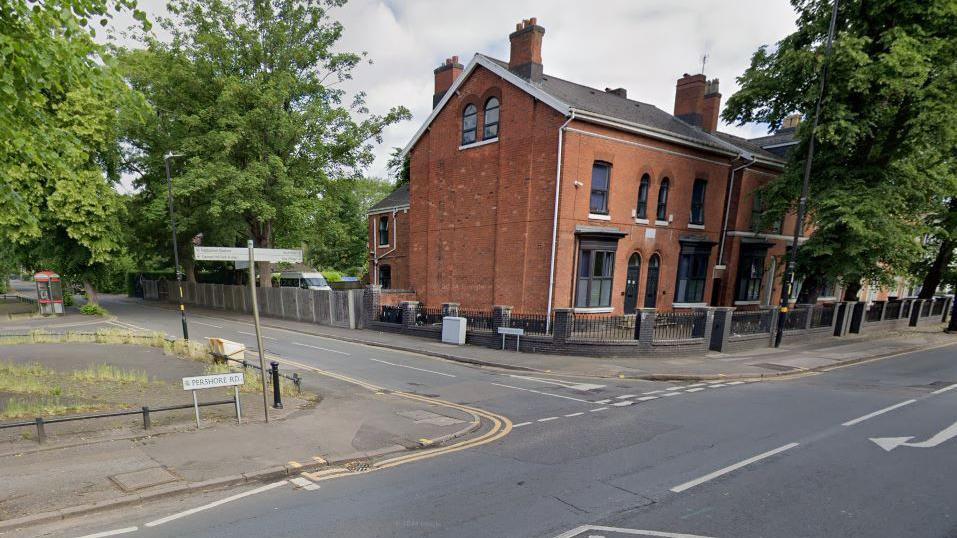 A Googlemaps image of Pershore Road, Birmingham