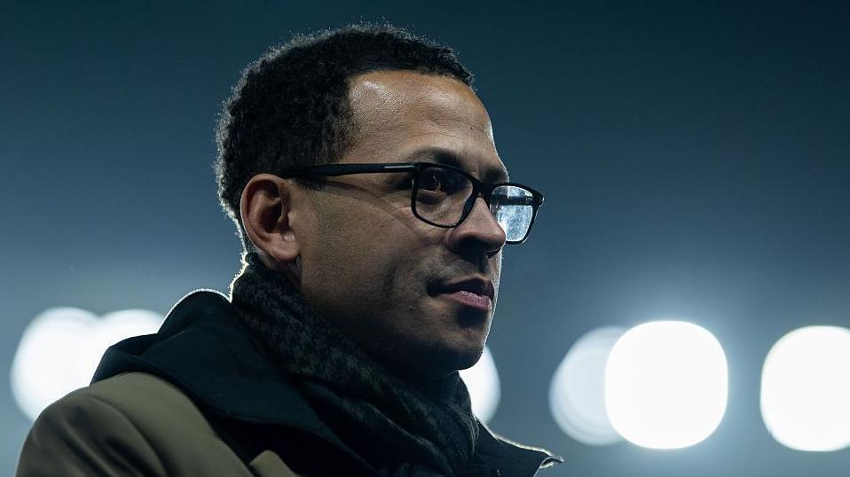 Liam Rosenior looks on