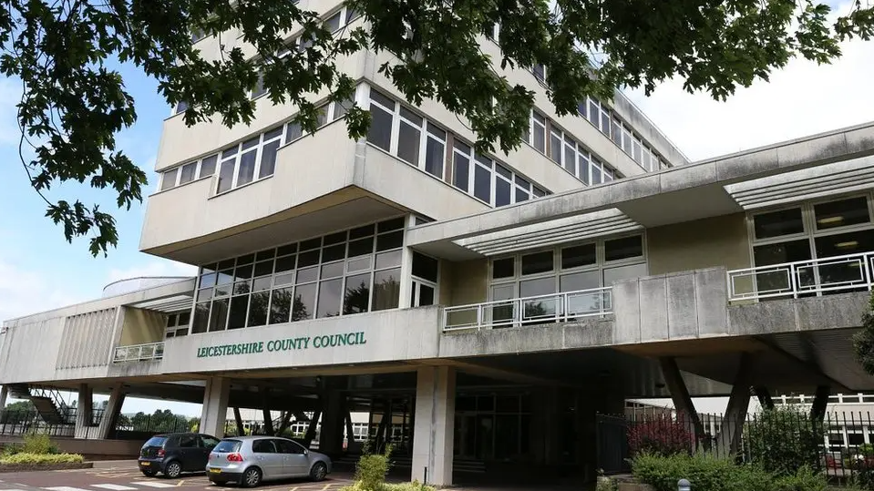 A large concrete council headquarters
