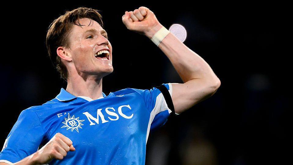 Napoli midfielder Scott McTominay