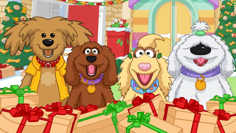 Play the Dodge's Pup School Pawsome Christmas Game