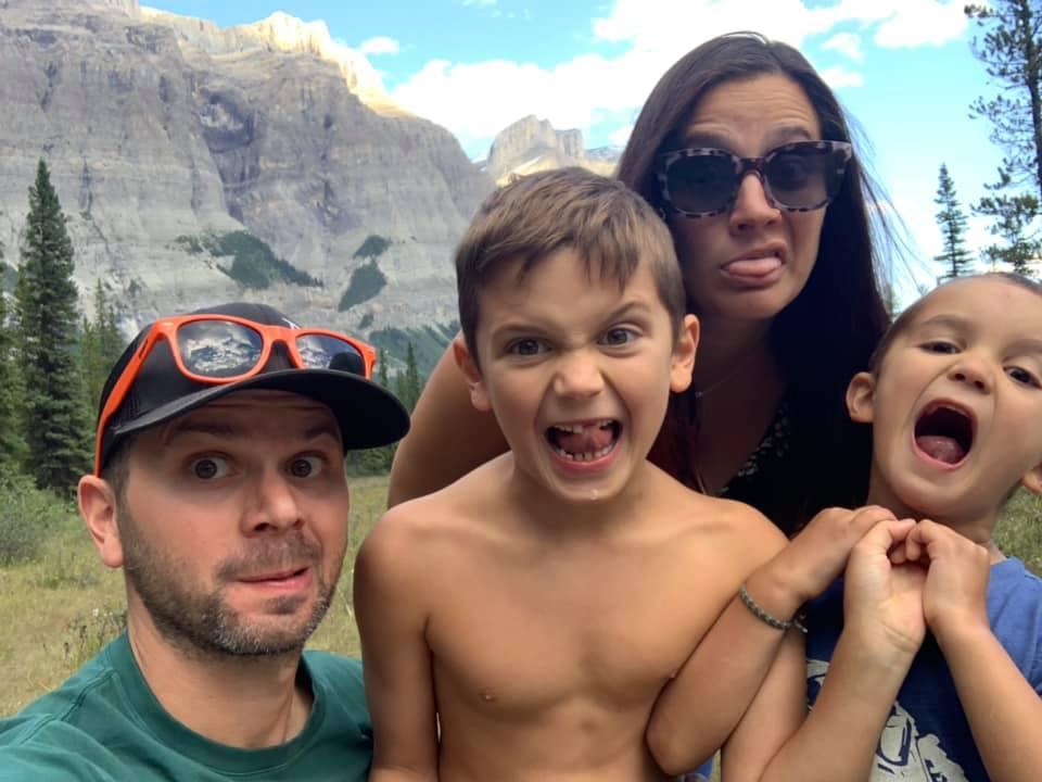 Matt Rispoli and his family were camping in Banff National Park when they were attacked by a wolf