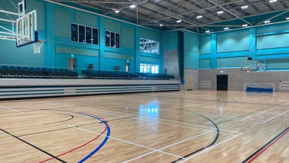 Sports Hall in the Roundhouse