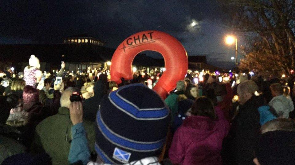 Protest in Wick