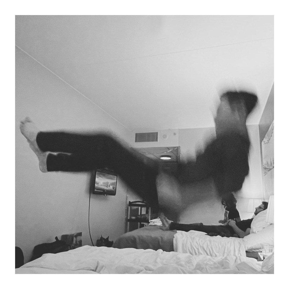 Jumping on the beds