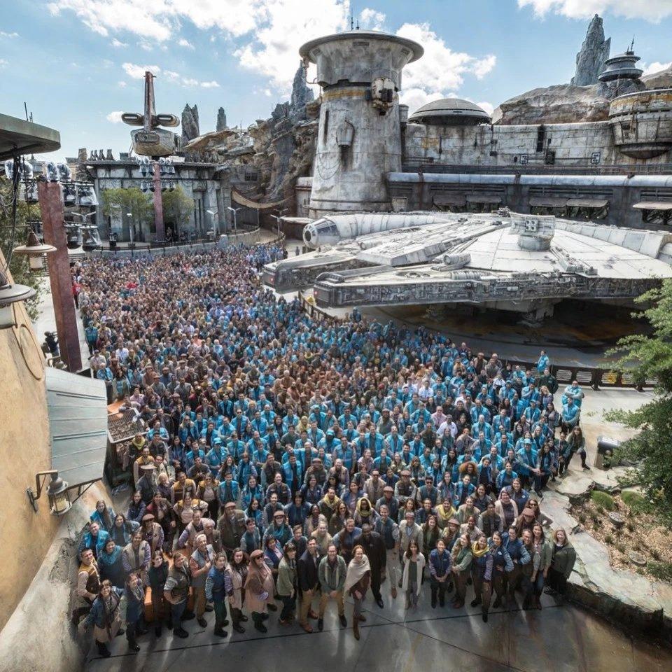 Star Wars Galaxy's Edge.