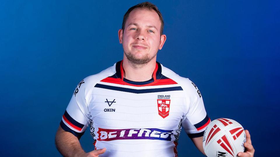 Wheelchair rugby league player Mason Billington