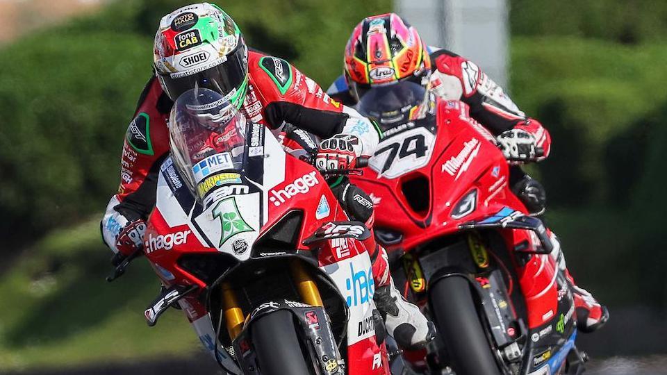 Glenn Irwin and Davey Todd