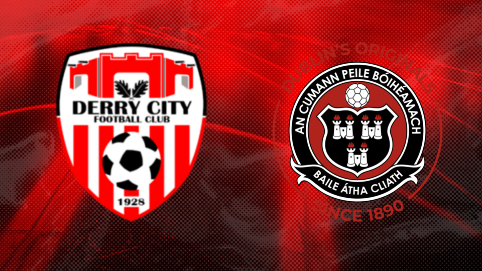 Listen: Derry City v Bohemians - Foyle Sportsound