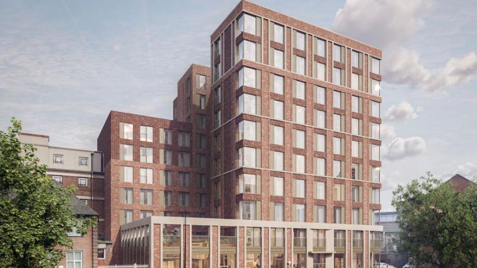 Artist's impression of the new Nursery Street apartments