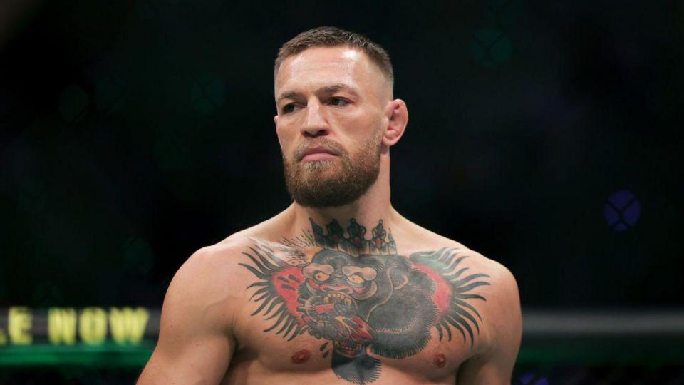 Conor McGregor before facing Dustin Poirier in July 2021
