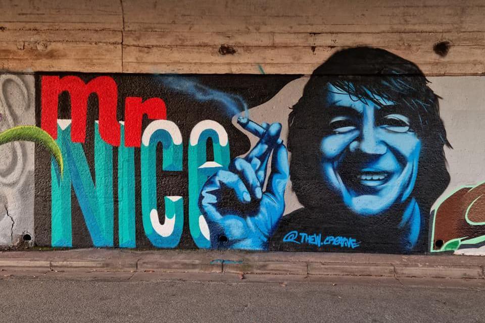 Mr Nice mural 