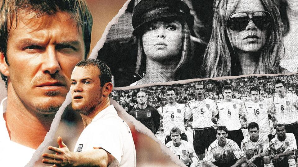 England football stars and WAGs from 2006