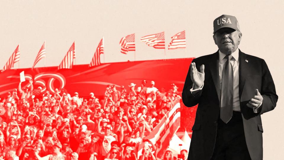 Trump at a state fair