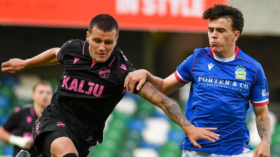 Action from Windsor Park