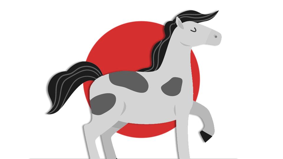 horse-in-front-of-japanese-flag