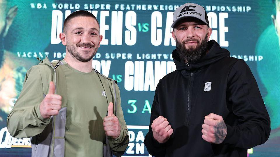 James 'Jazza' Dickens and Anthony Cacace 