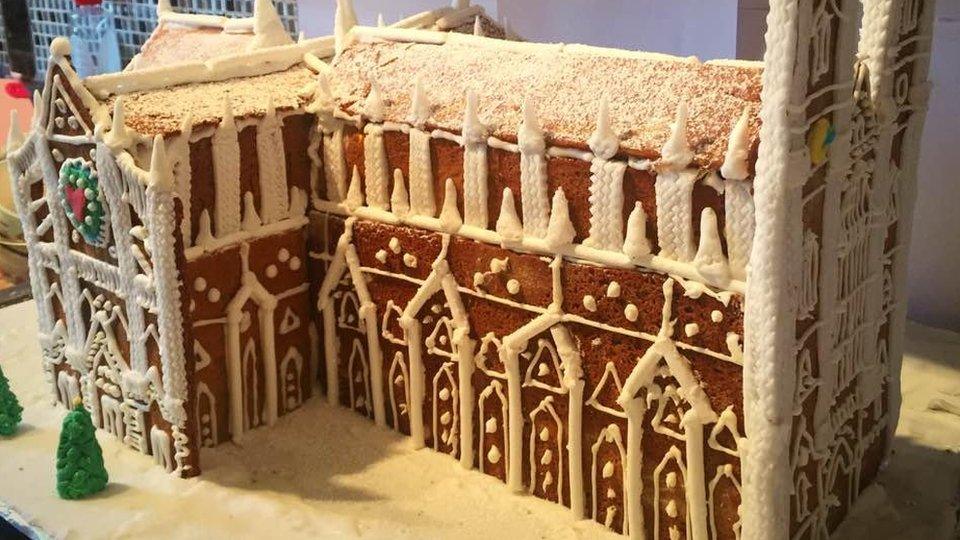 Gingerbread Westminster Cathedral