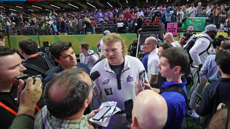 Eagles centre Cam Jurgens, one of their key players