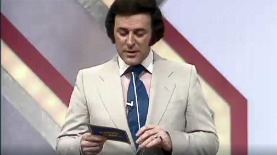 Terry Wogan on Blankety Blank