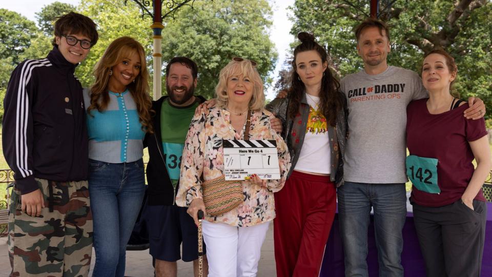 The cast of Here We Go
