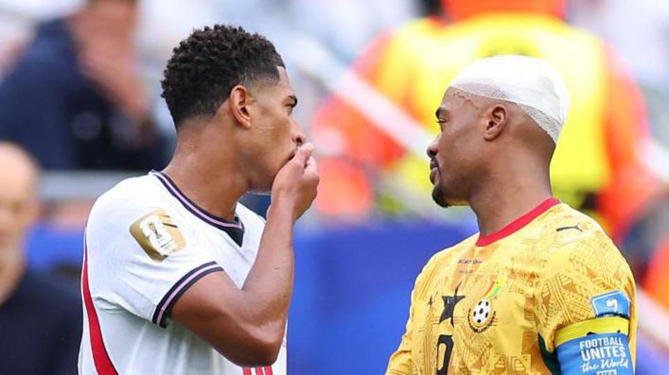 Why Bellingham was not sent off for covering his mouth