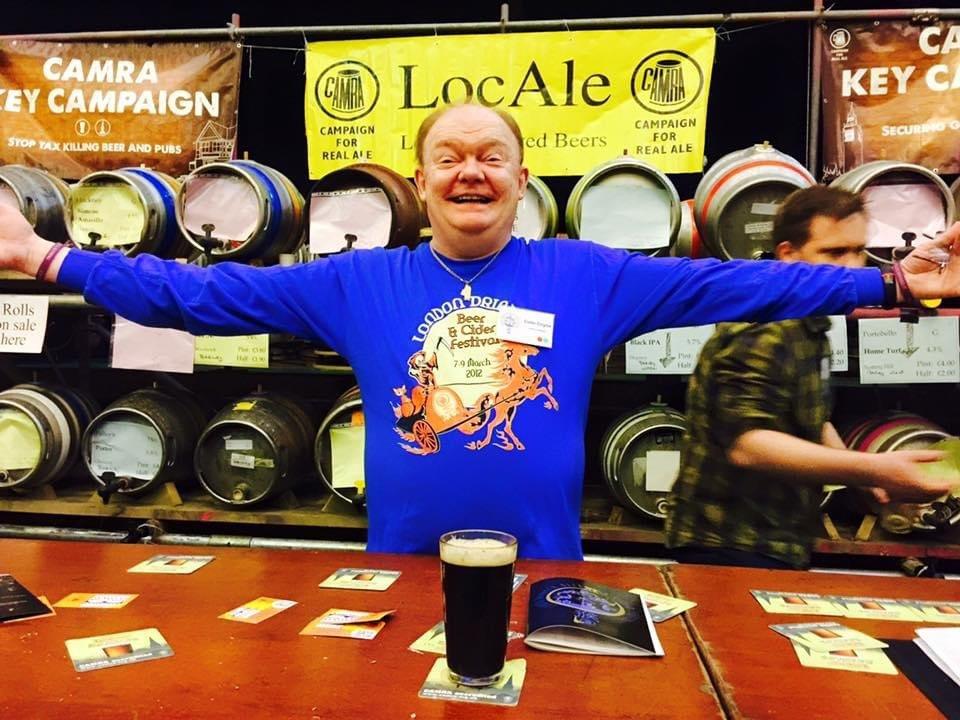 Colin Coyne at beer festival