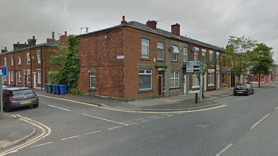 Street view of the junction of Pall Mall and Coventry Street in Chorley