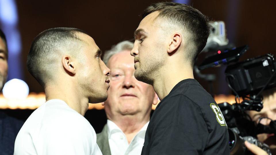 Nick Ball and Sam Goodman face-off in Riyadh