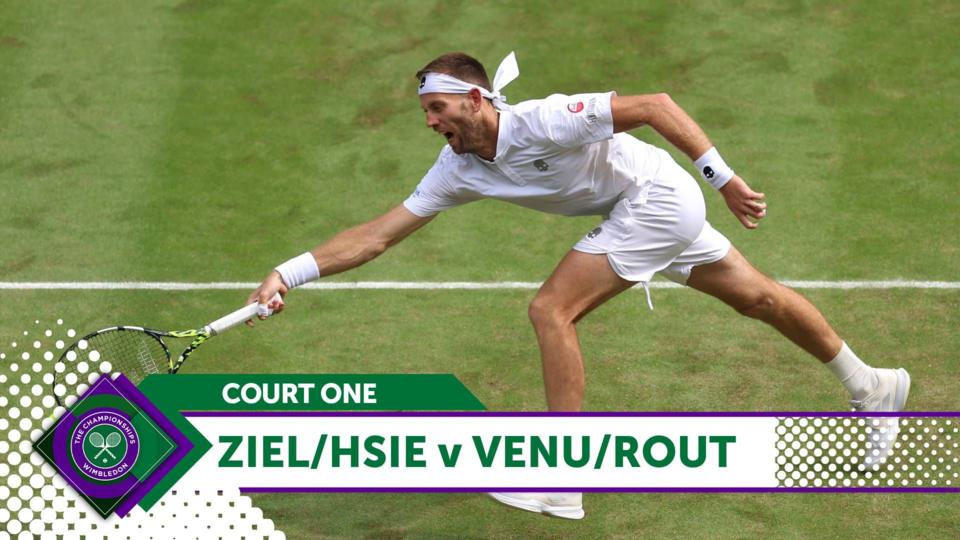 Court 1 - Zielinski/Hsieh vs Venus/Routliffe