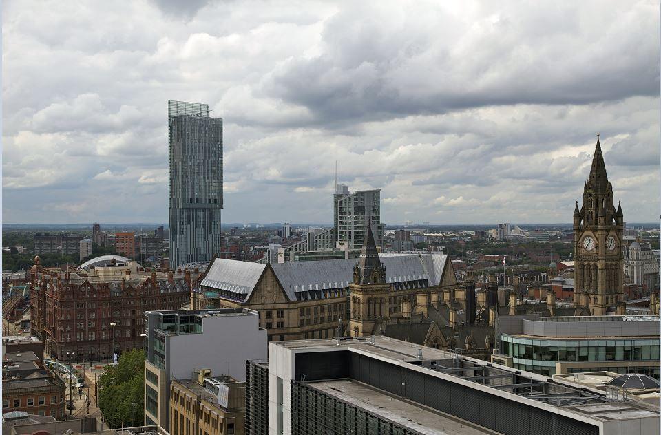 Manchester skyline