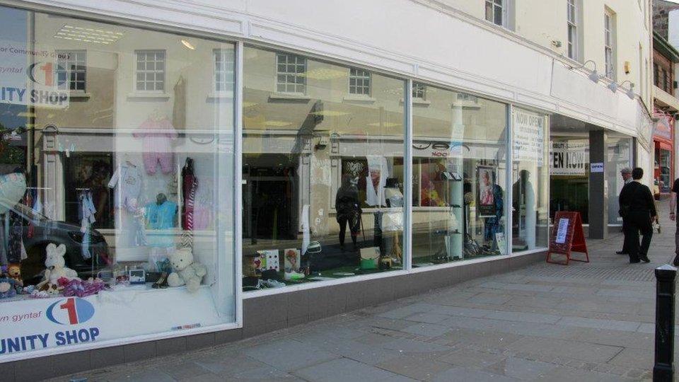 Castle Hill Arcade on Bangor's High Street