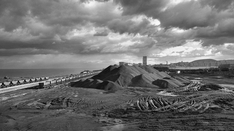 Coal Stock Piles, Dawdon Colliery, Seaham, England 1983