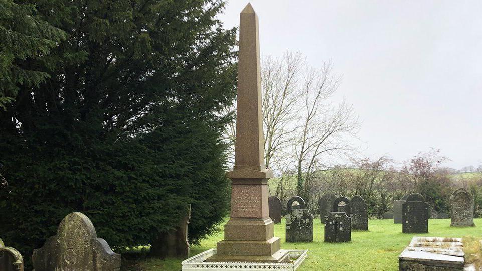 Ann Griffith's memorial at St Michael's Church