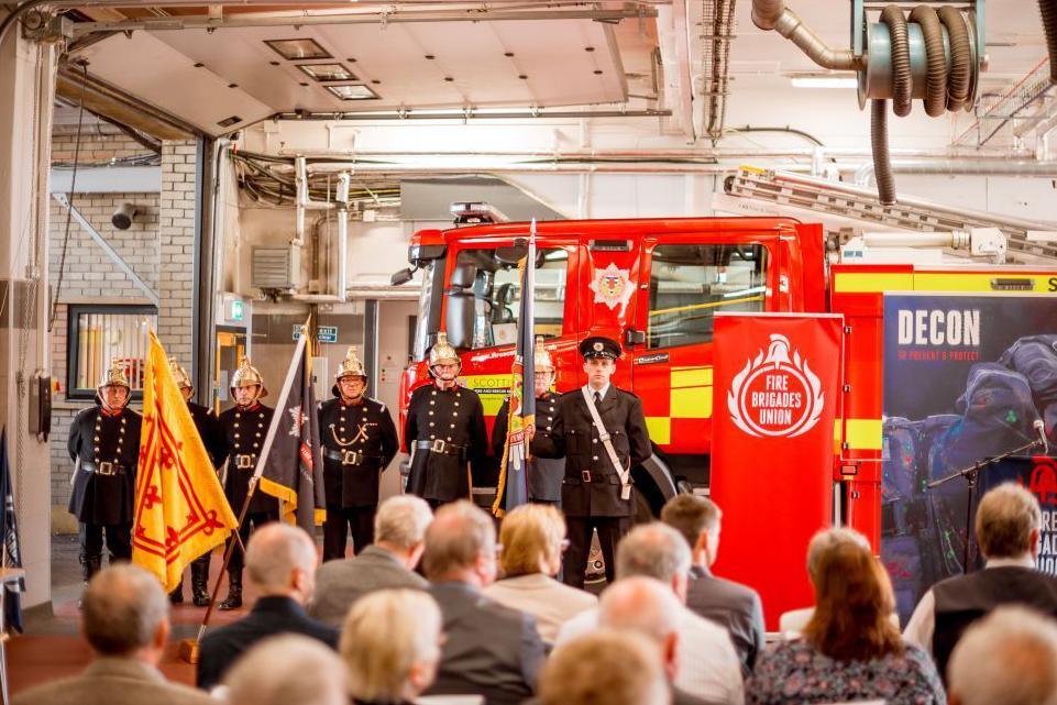 Firefighter memorial