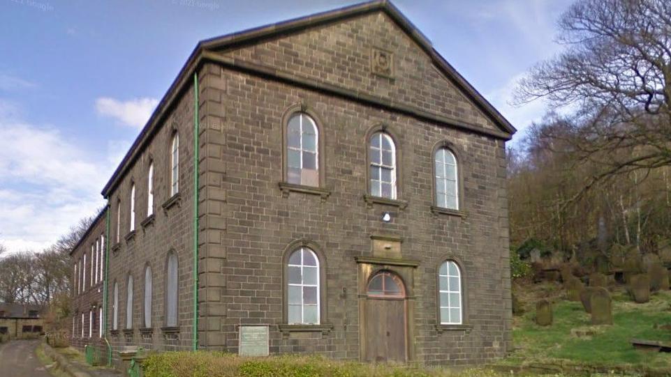 Exterior of Wainsgate Baptist Chapel