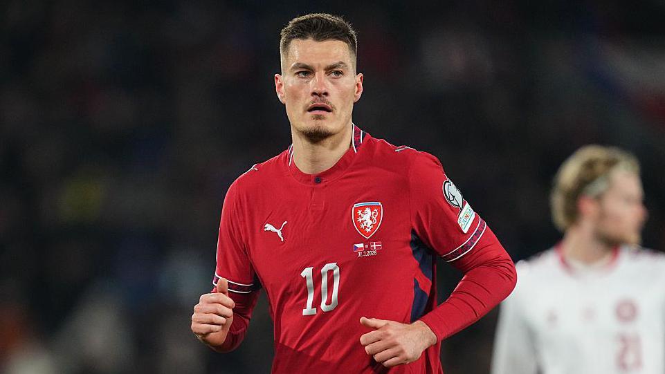 Patrik Schick in a Czech Republic home kit