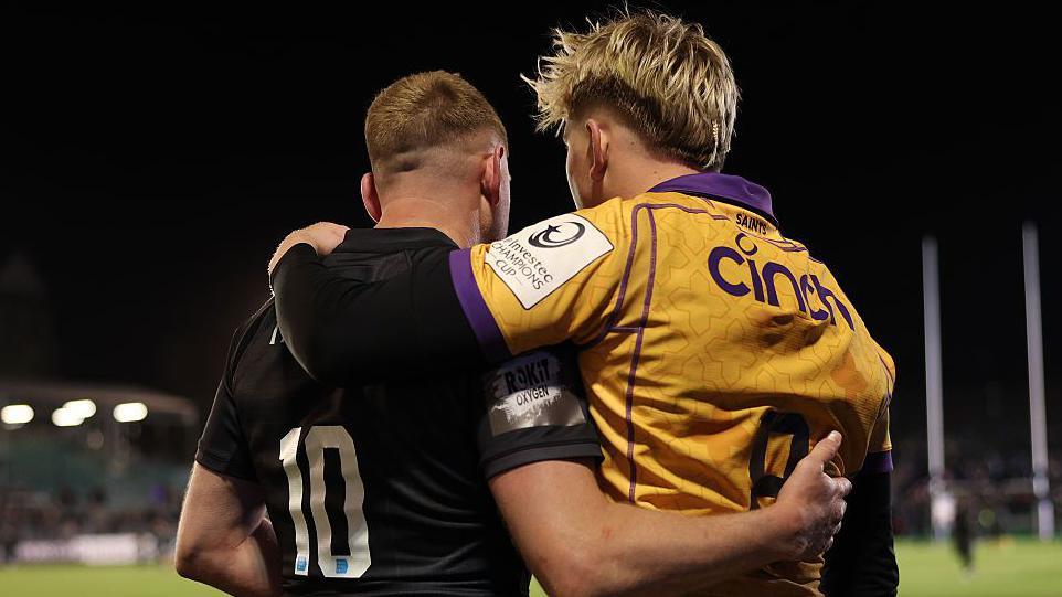 Henry Pollock and Finn Russell