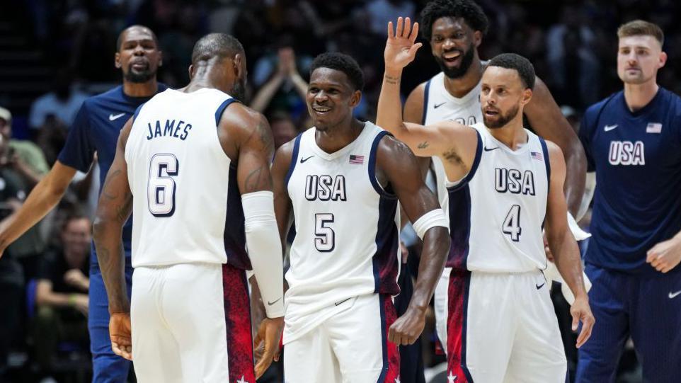 The men's USA team 